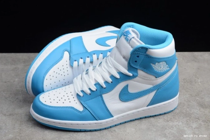 Rep 555088-117 Retro OG Jordan 1 High Air 'UNC' 0806